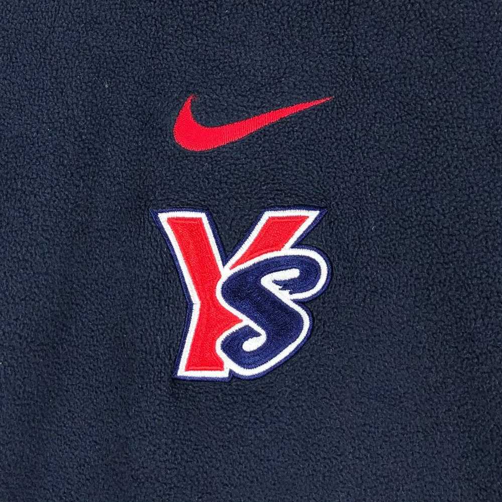 Vintage Nike Swoosh YS Round Neck Fleece Sweater - image 7