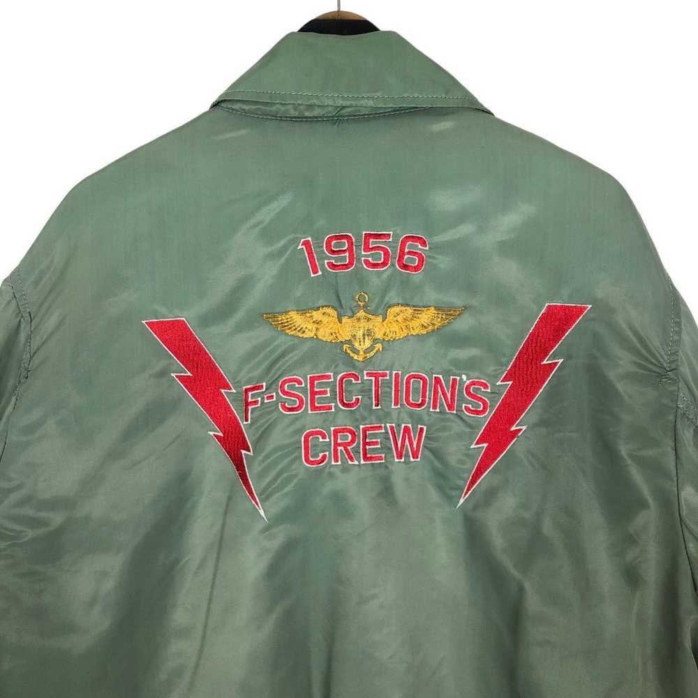 Vintage 1956 F-Section Works Bomber Jacket - image 10