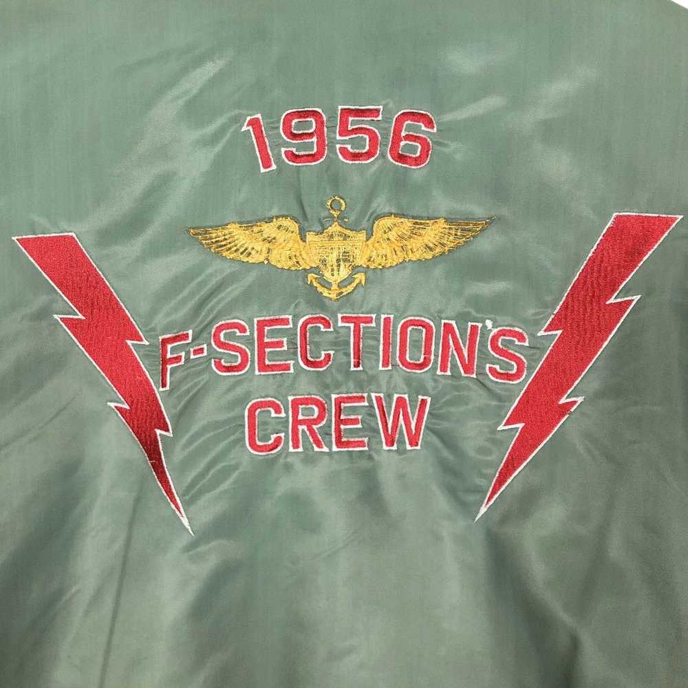 Vintage 1956 F-Section Works Bomber Jacket - image 5