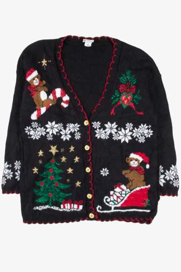 Holiday Time Ugly Christmas Cardigan 57077