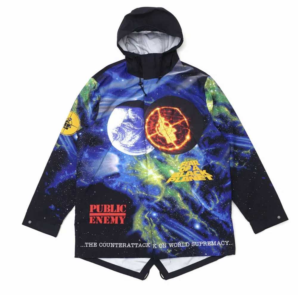 Supreme Undercover Public Enemy Taped Seam Parka … - image 1