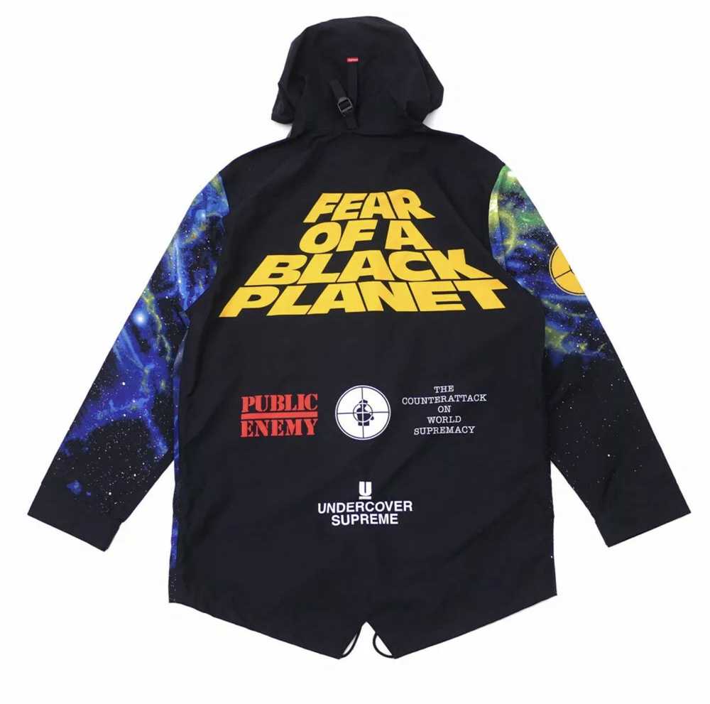 Supreme Undercover Public Enemy Taped Seam Parka … - image 2