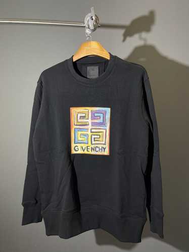 Givenchy 4G Sketch Print Sweatshirt Black