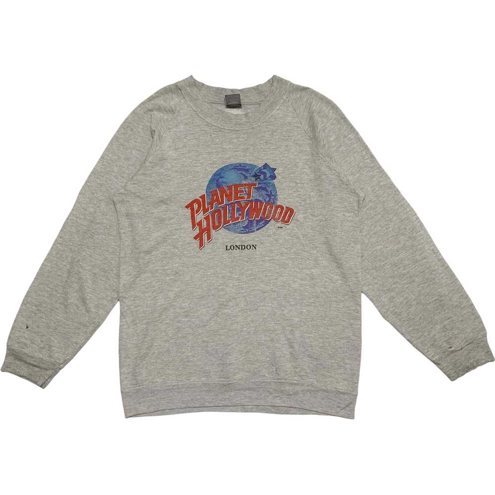 Vintage 80s Planet Hollywood London Sweatshirt - image 1