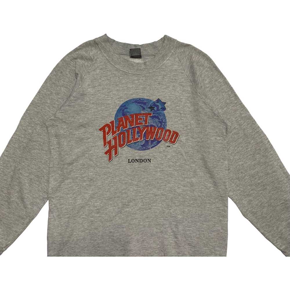 Vintage 80s Planet Hollywood London Sweatshirt - image 3