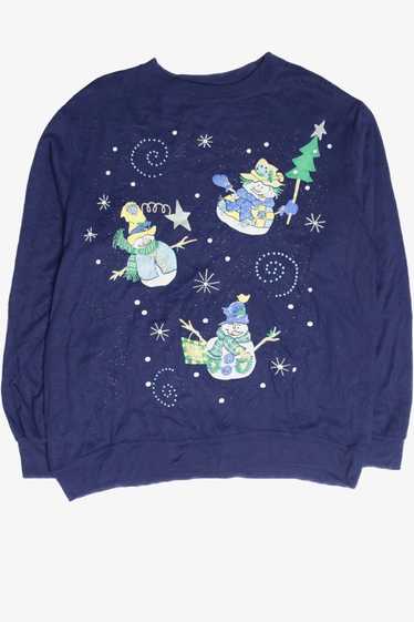 Vintage Snowmen Holiday Sweatshirt 63037