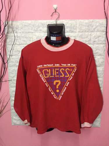 Vintage 90’s Sweatshirt Guess Big Logo - image 1