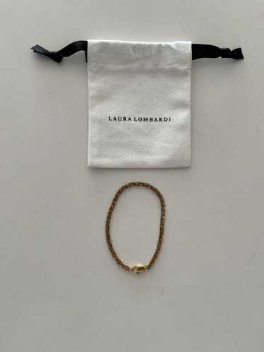 NWT - Laura Lombardi 14K Plated Gold Strada Bracel