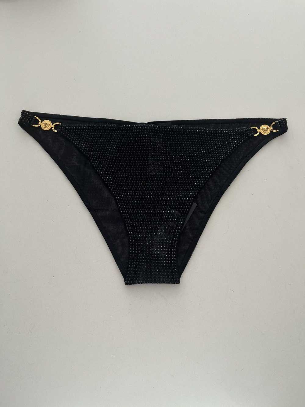 NWT - Versace Black Crystal Briefs - image 1