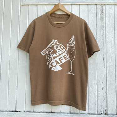 Vintage 90s Volcom Liquid Stone Cafe Single Stitc… - image 1