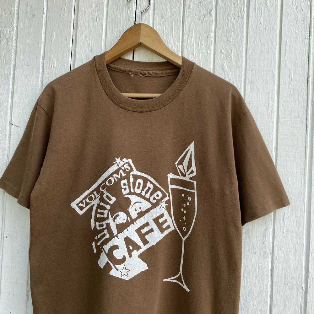 Vintage 90s Volcom Liquid Stone Cafe Single Stitc… - image 3