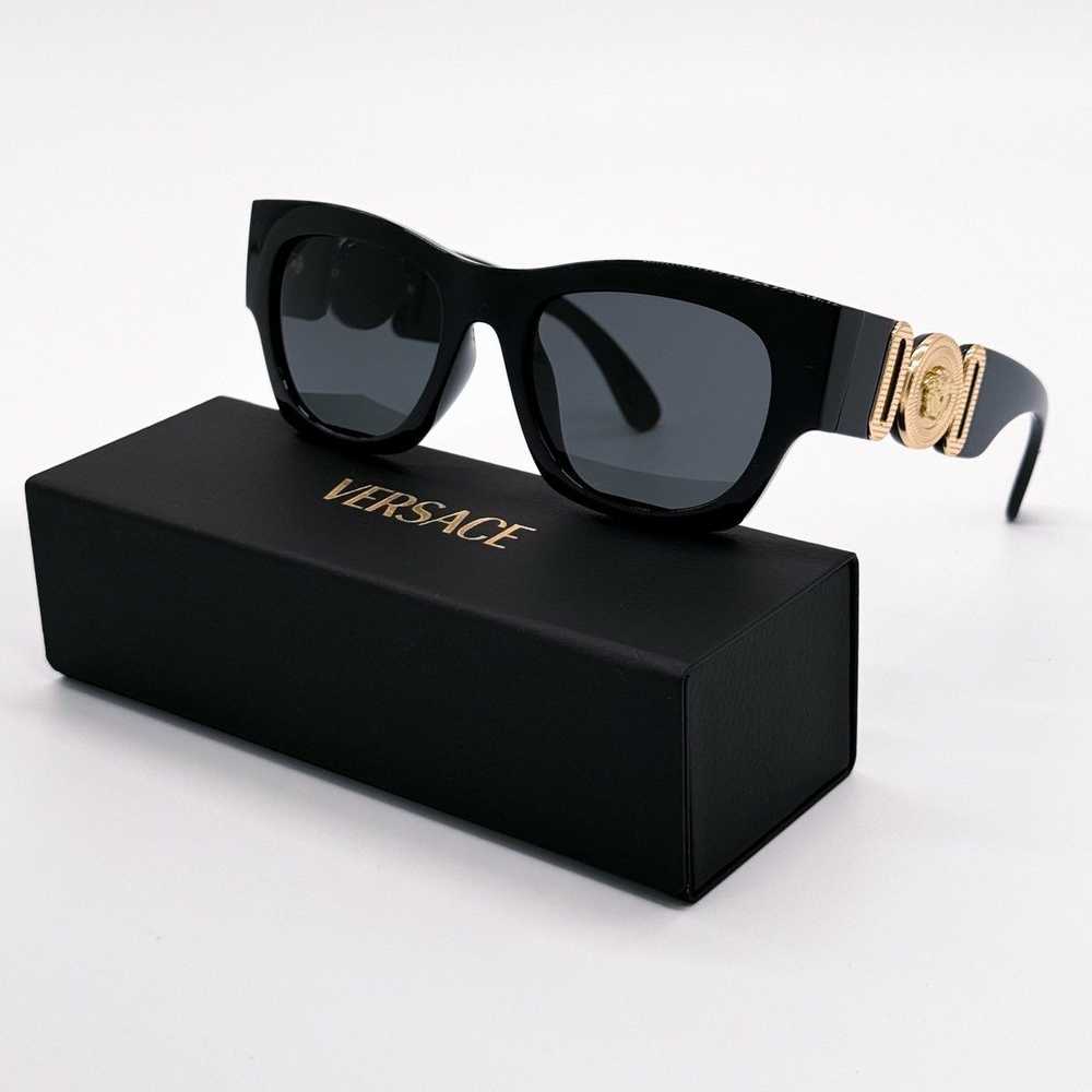 NEW VERSACE VE4479U GB1/87 BLACK CAT EYE MOD 4479… - image 1