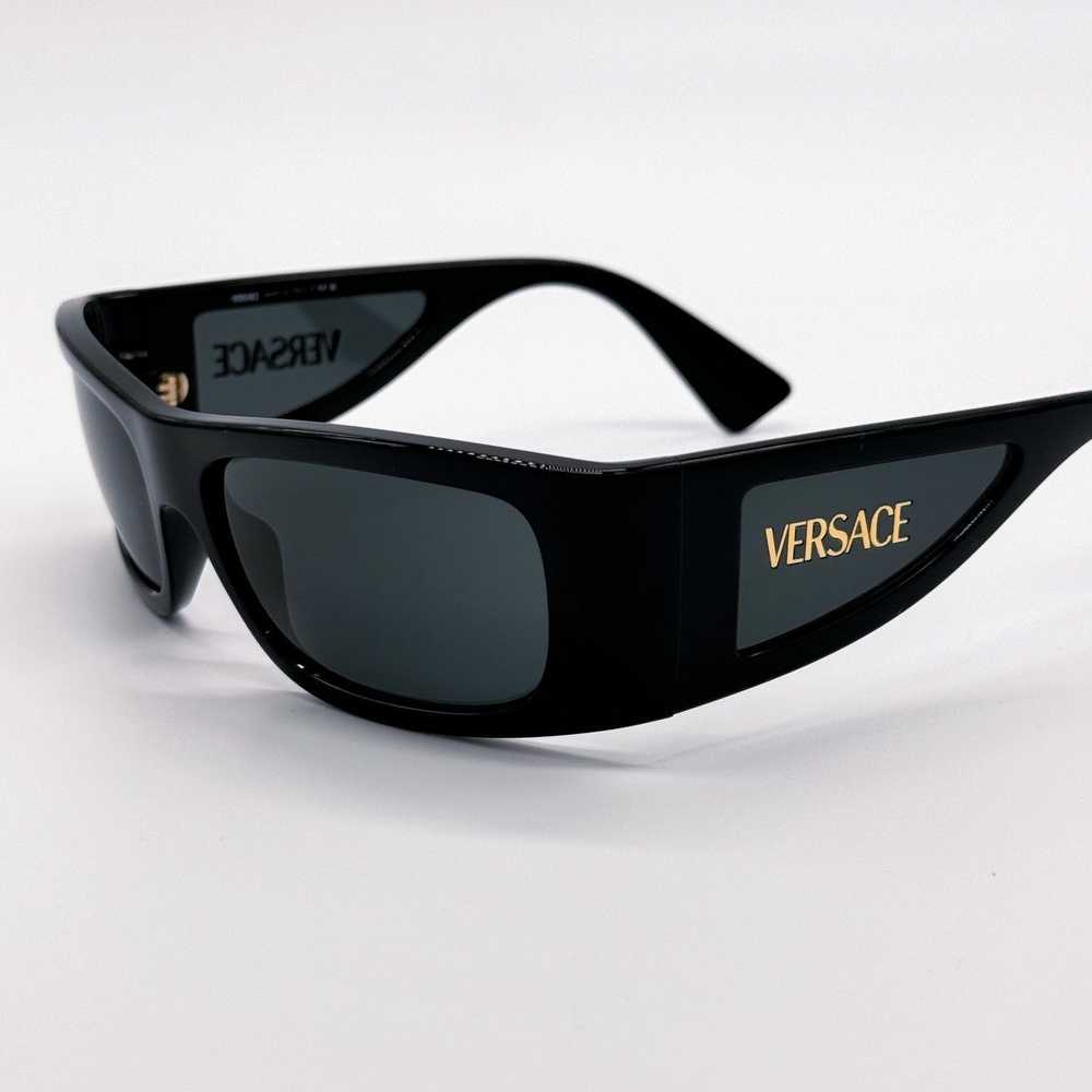 NEW VERSACE VE4482 GB1/87 BLACK MOD 4482 SUNGLASS… - image 5