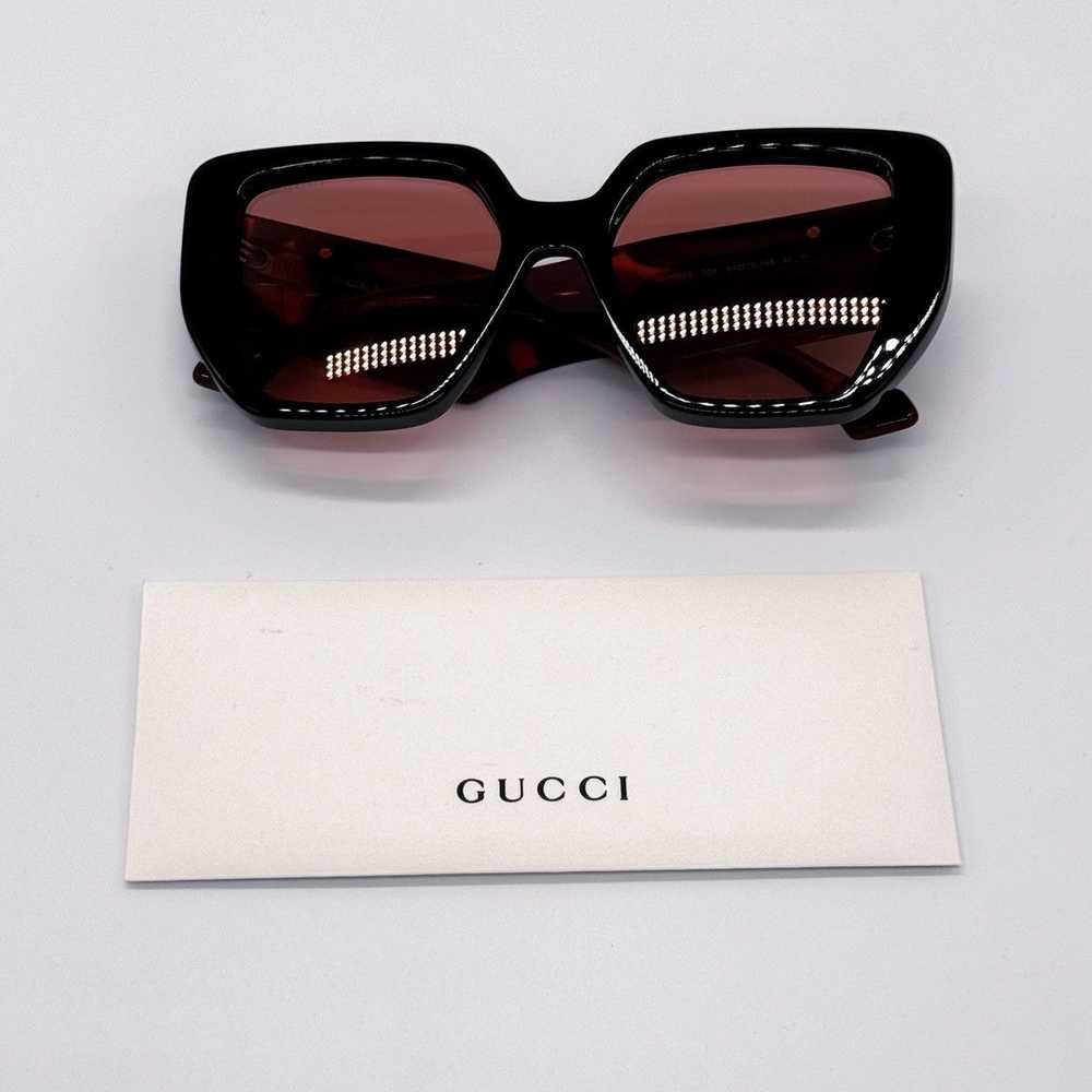 NEW GUCCI GG0956S 009 OVERSIZED BLACK WOMEN SUNGL… - image 12