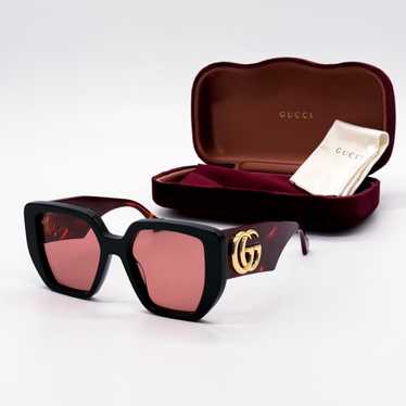 NEW GUCCI GG0956S 009 OVERSIZED BLACK WOMEN SUNGL… - image 1