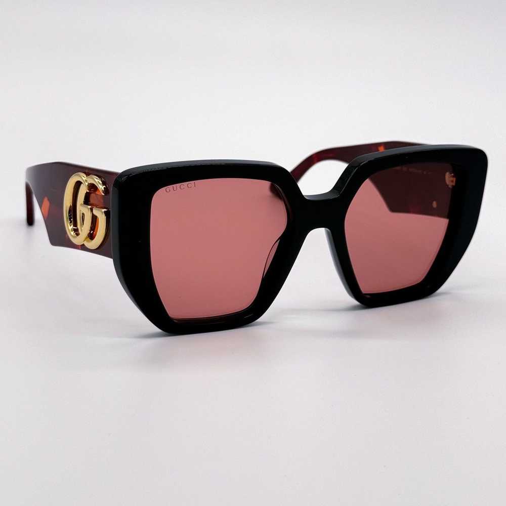 NEW GUCCI GG0956S 009 OVERSIZED BLACK WOMEN SUNGL… - image 5