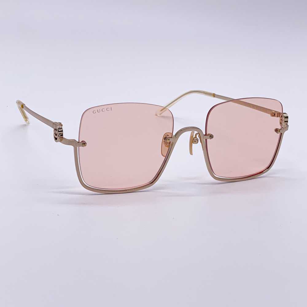 NEW GUCCI GG1279S 005 WOMEN PINK SQUARE SUNGLASSE… - image 5