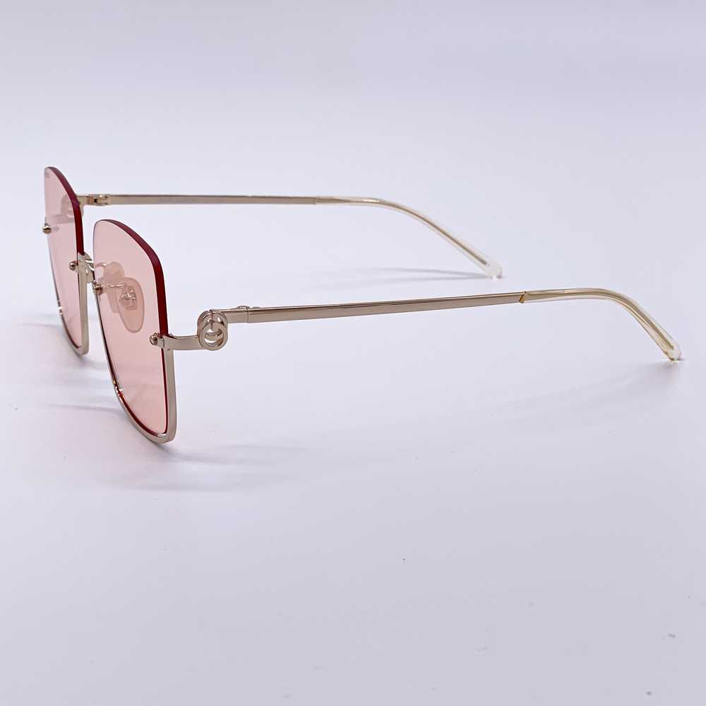 NEW GUCCI GG1279S 005 WOMEN PINK SQUARE SUNGLASSE… - image 6