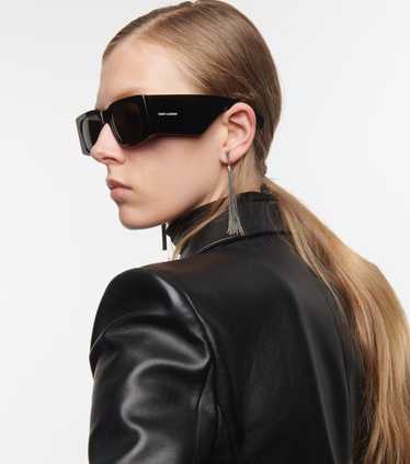 NEW SAINT LAURENT BLACK OVERSIZED UNISEX SUNGLASSE