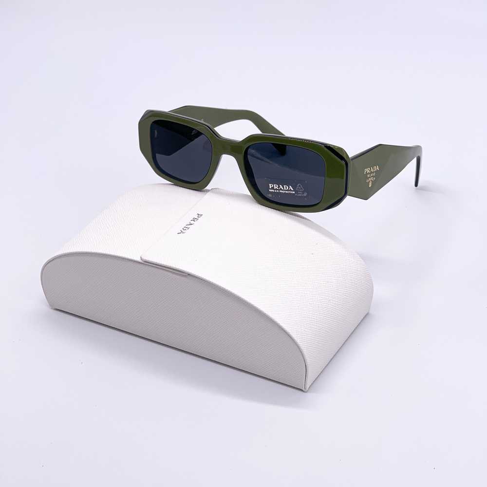 NEW NEW PRADA PR17WS 13N5S0 GREEN UNISEX SUNGLASS… - image 2