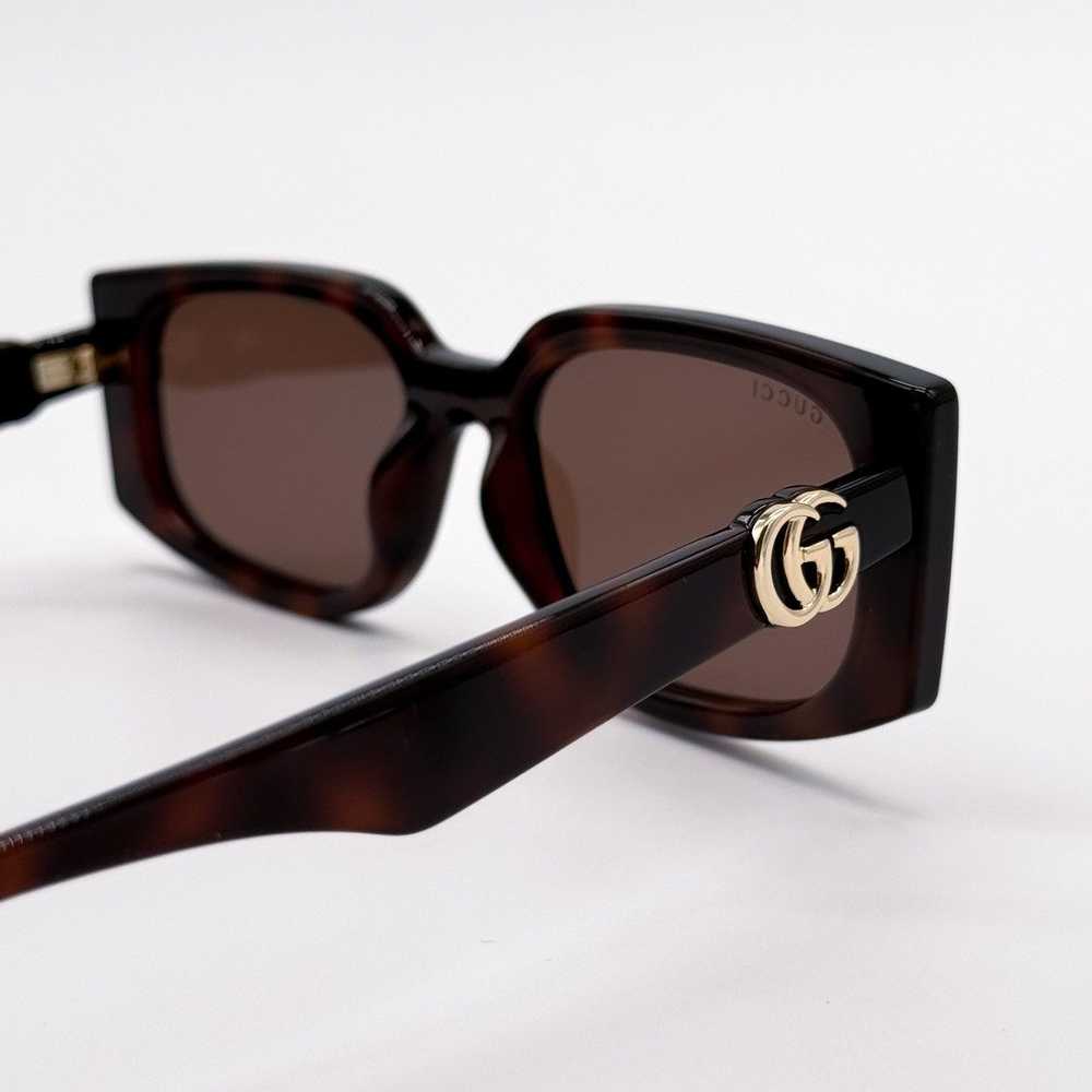 NEW GUCCI GG1534S 002 HAVANA BROWN SQUARE WOMEN S… - image 8