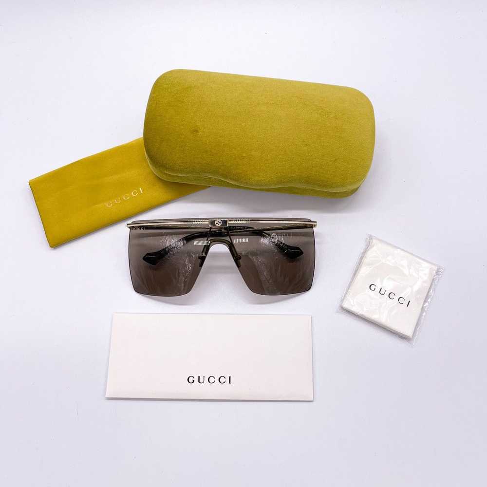 NEW GUCCI GG1096S 002 NEW UNISEX SHIELD SUNGLASSE… - image 12