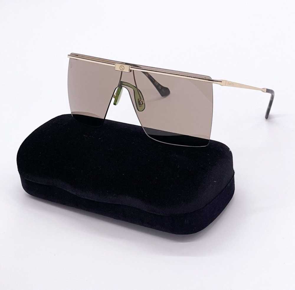 NEW GUCCI GG1096S 002 NEW UNISEX SHIELD SUNGLASSE… - image 1