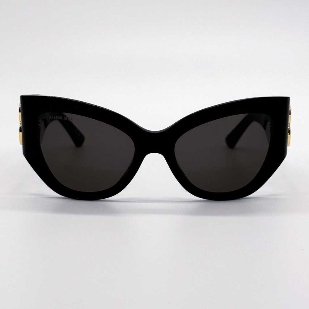 NEW BALENCIAGA BB0322S 002 CAT EYE BLACK WOMEN SU… - image 3