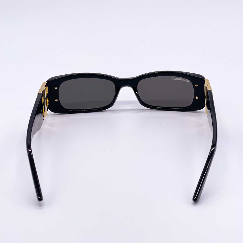 NEW BALENCIAGA BB0096S 001 BLACK UNISEX SUNGLASSES - image 4