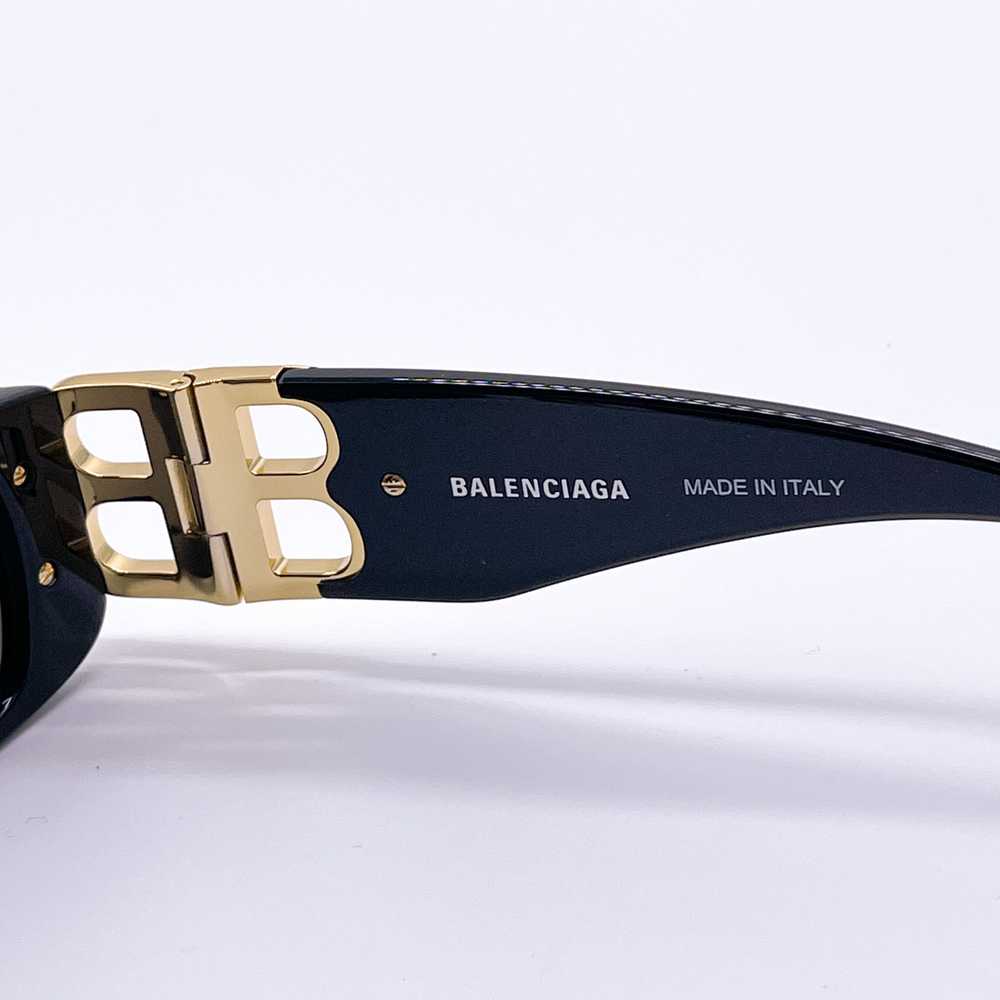 NEW BALENCIAGA BB0096S 001 BLACK UNISEX SUNGLASSES - image 7