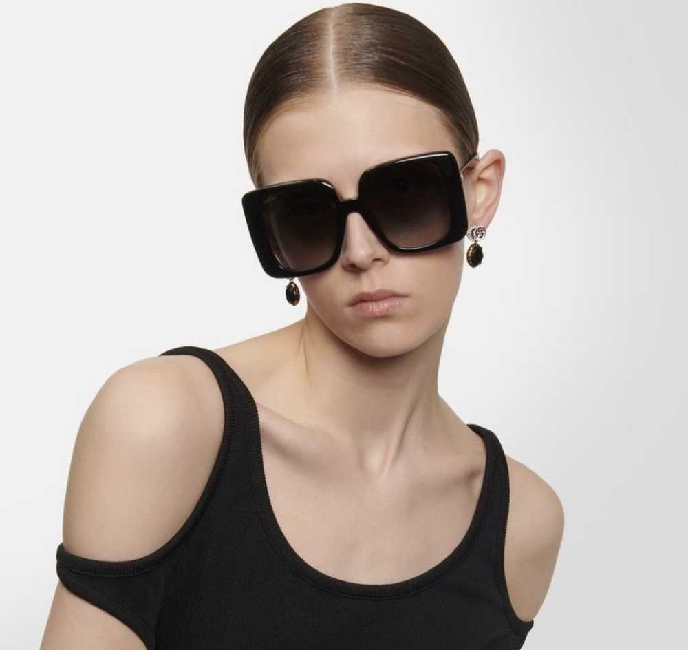 NEW GUCCI SUNGLASSES GG1314S 001 WOMEN’S BLACK SQ… - image 1