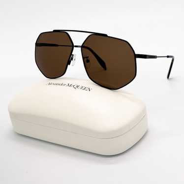 NEW ALEXANDER MCQUEEN AM0229SA 002 UNISEX SUNGLAS… - image 1