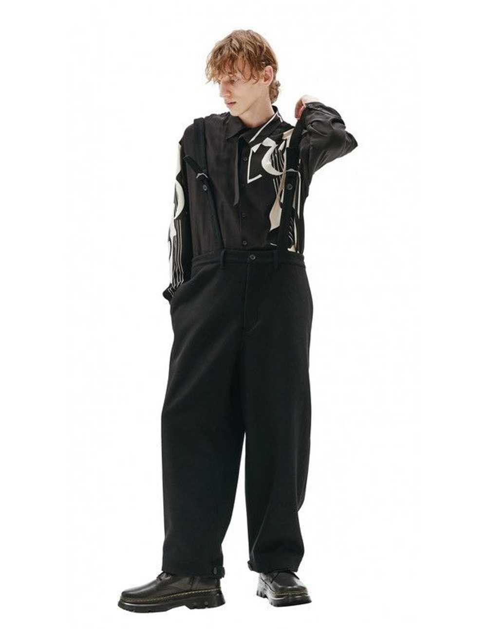 Yohji Yamamoto 21aw COMPRESSED MELTON SUSPENDER P… - image 1