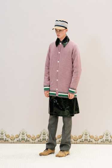 UNDERCOVER 16aw mohair silk lilac cardigan