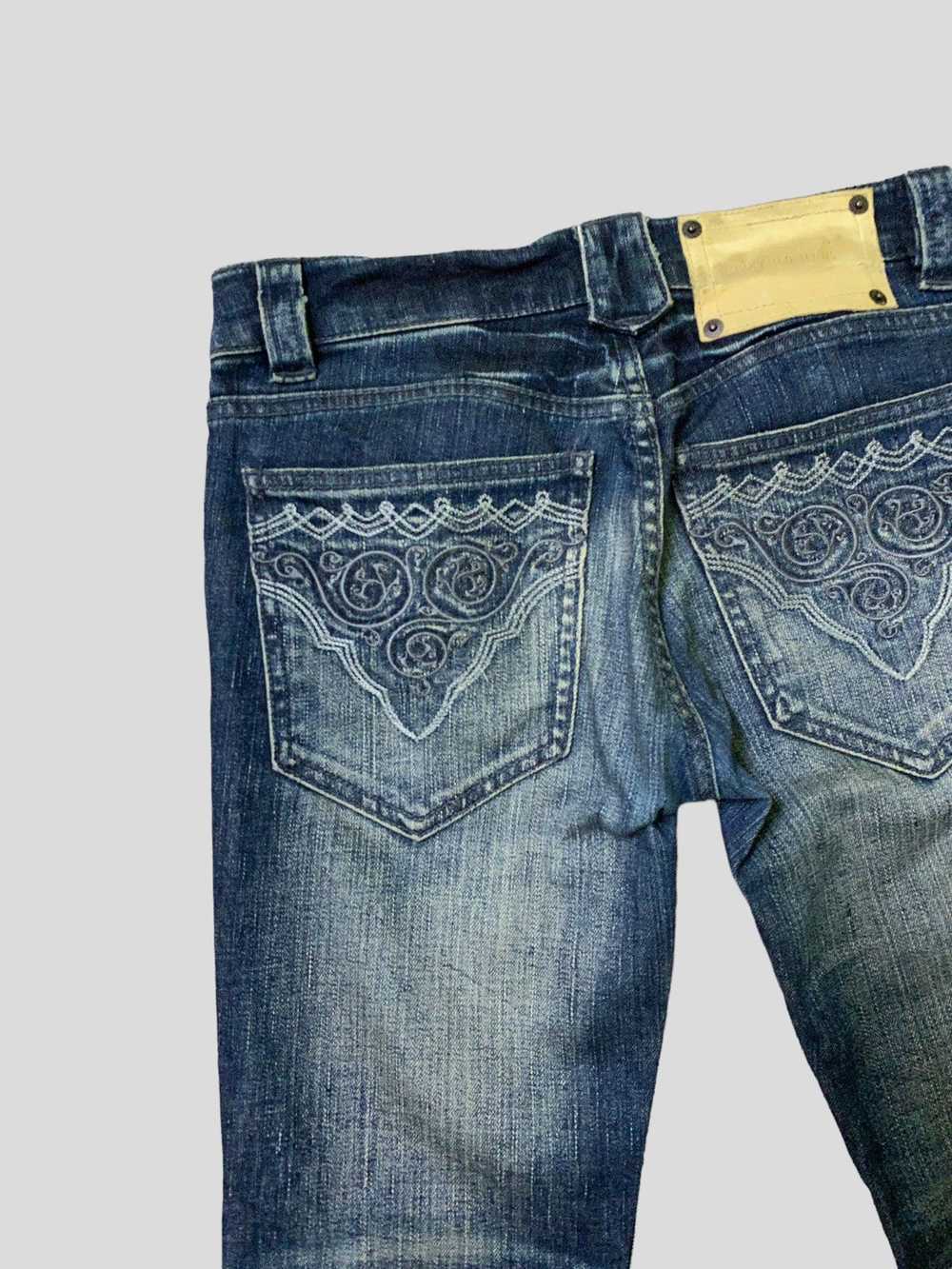 If Six Was Nine - Flared Buffalo Jeans Embroidere… - image 10