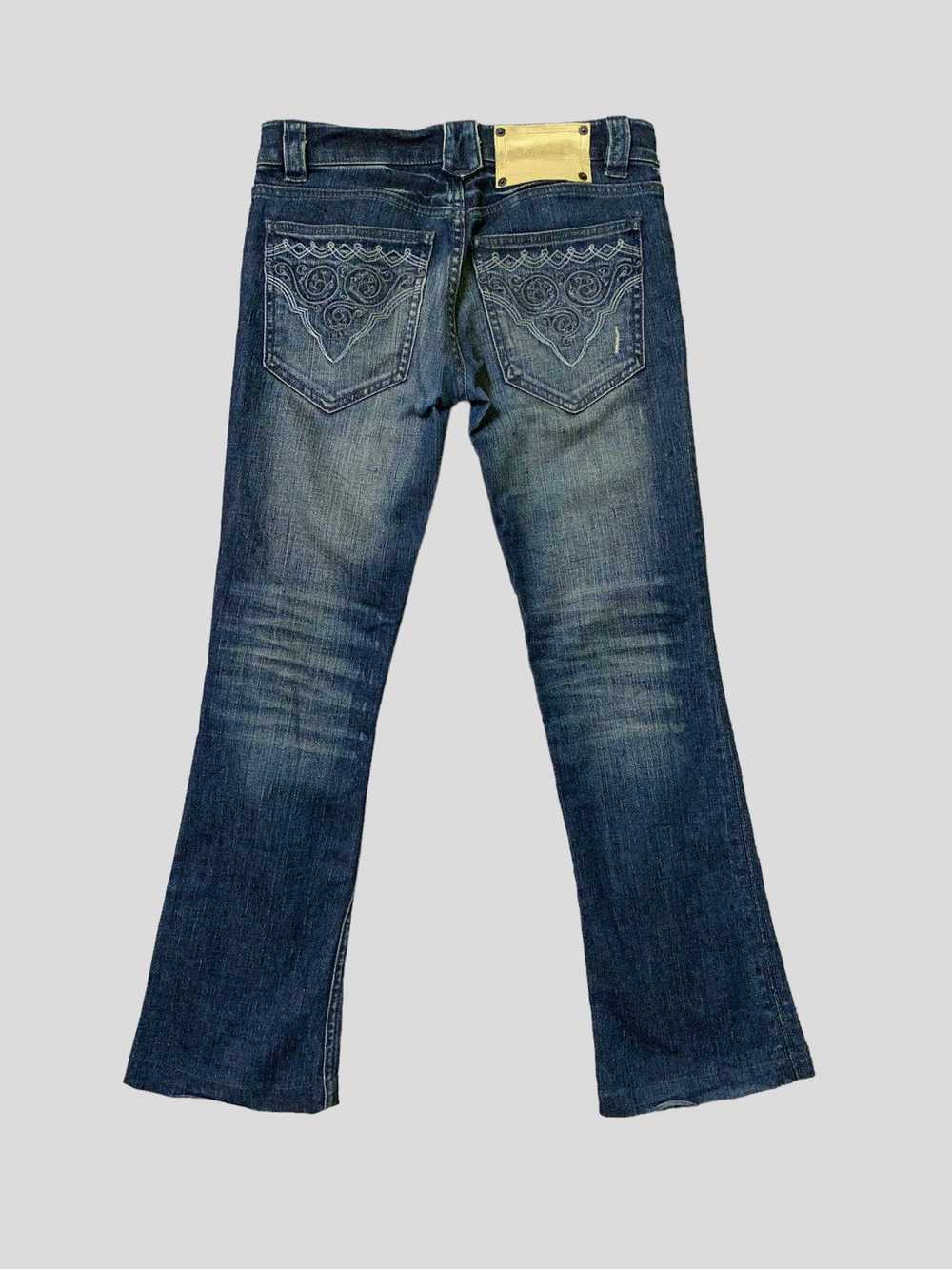 If Six Was Nine - Flared Buffalo Jeans Embroidere… - image 2