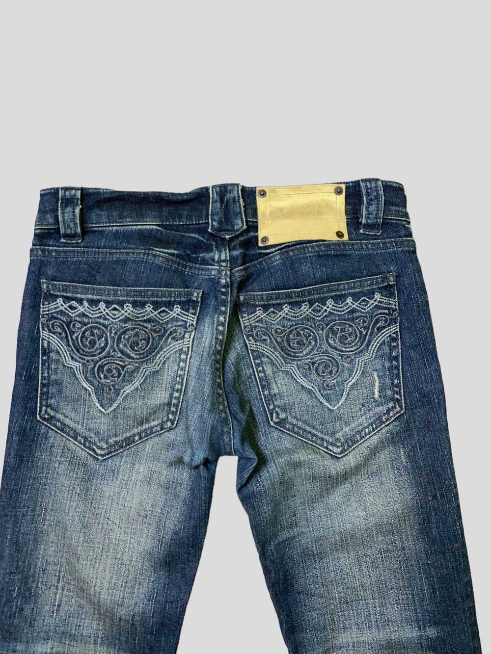 If Six Was Nine - Flared Buffalo Jeans Embroidere… - image 9