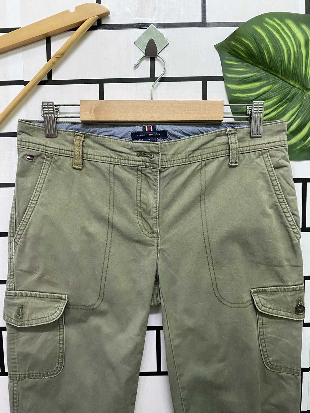 Cargo Tommy Hilfiger Low Waist Faded Green Multip… - image 10