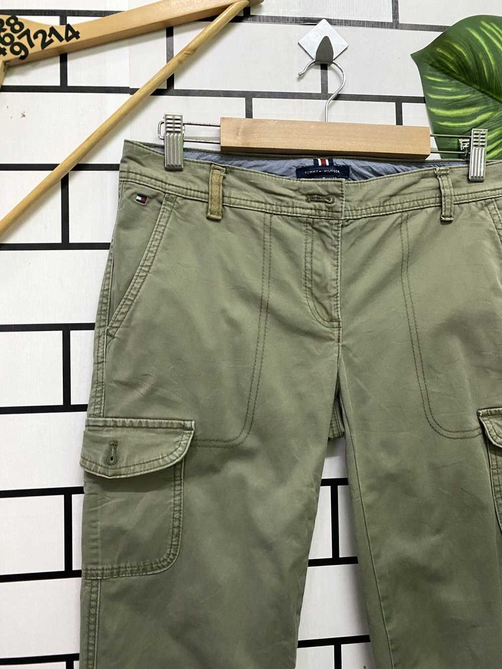 Cargo Tommy Hilfiger Low Waist Faded Green Multip… - image 4