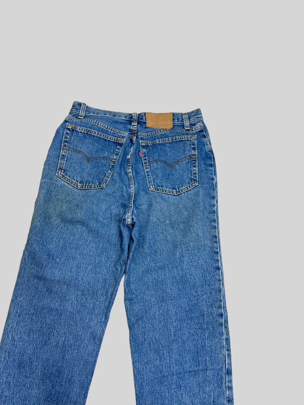 Vintage 90s Levis 501 Button 544 Butterfly Jeans - image 9