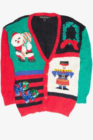 Vintage Work In Progress Ugly Christmas Cardigan 6