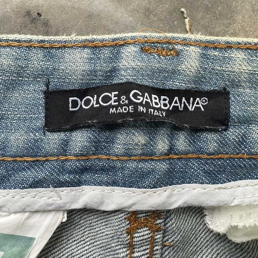 Distressed Denim - Vintage Dolce & Gabbana Rare F… - image 7