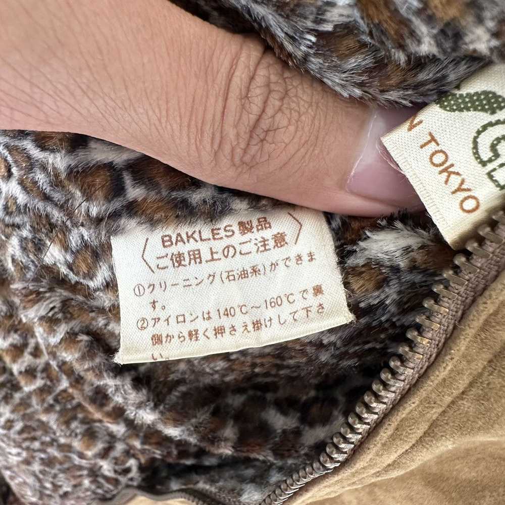 Vintage Sam Sam Tokyo Japan Jacket Fur Cheetah Ra… - image 10