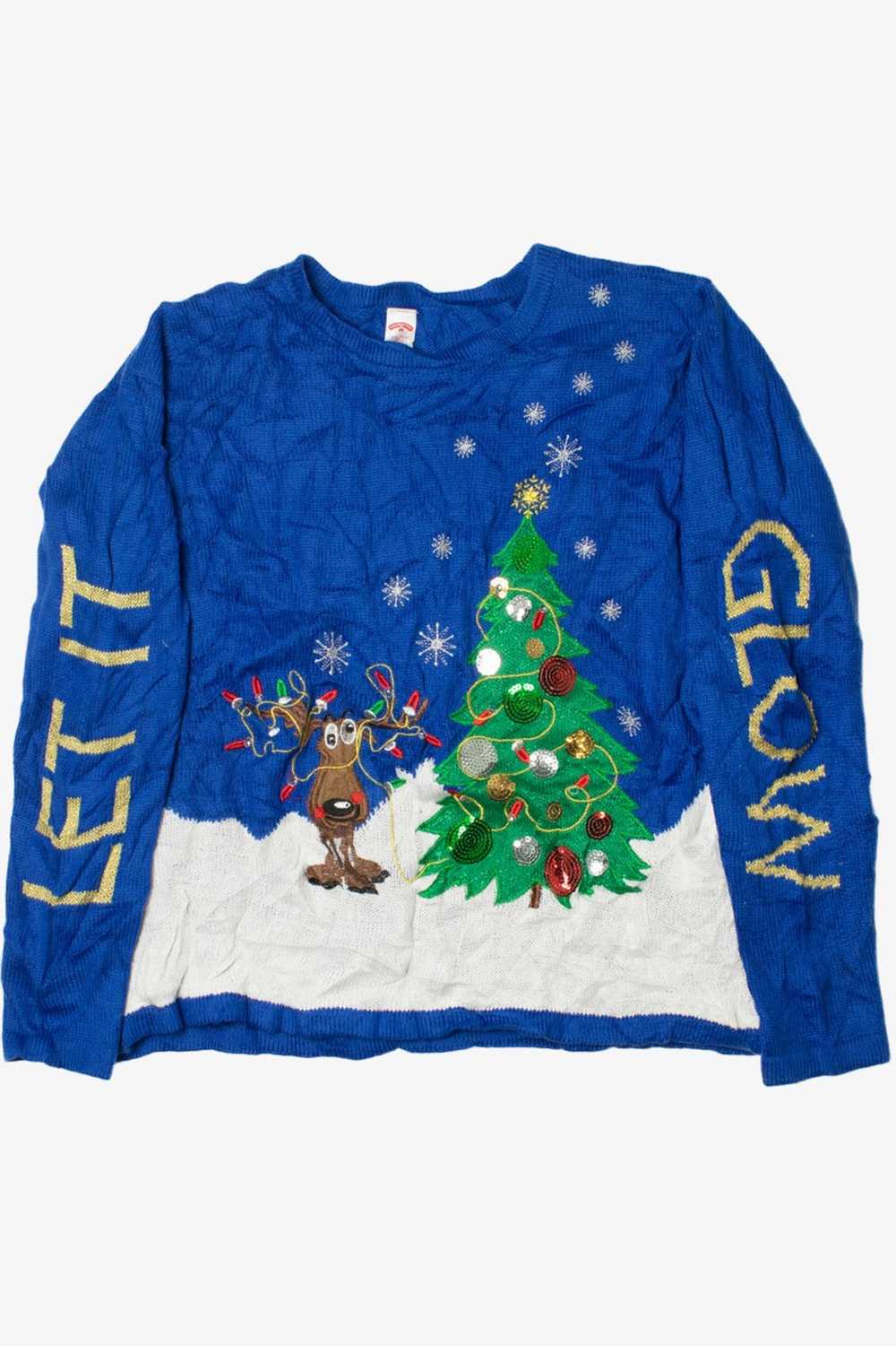 "Let It Glow" Ugly Christmas Pullover 61691 - image 1