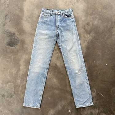 Vintage Levi’s 510 USA Distressed Faded Denim Jea… - image 1