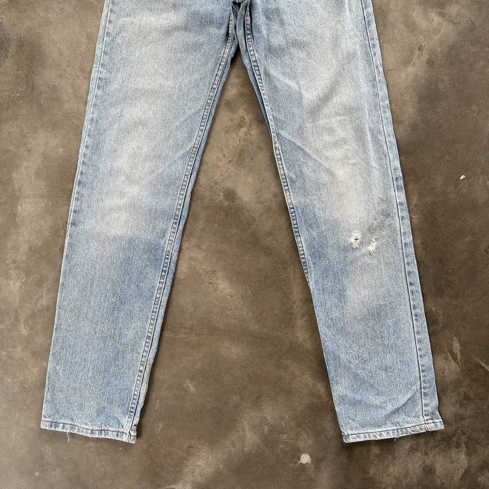 Vintage Levi’s 510 USA Distressed Faded Denim Jea… - image 2