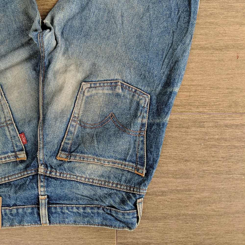 W28🔥Levi's 515 Faded Distressed Sick Denim Jeans… - image 11