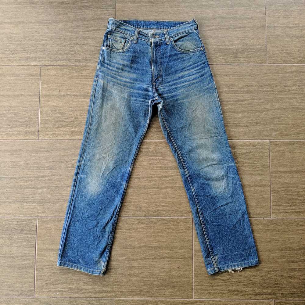 W28🔥Levi's 515 Faded Distressed Sick Denim Jeans… - image 1