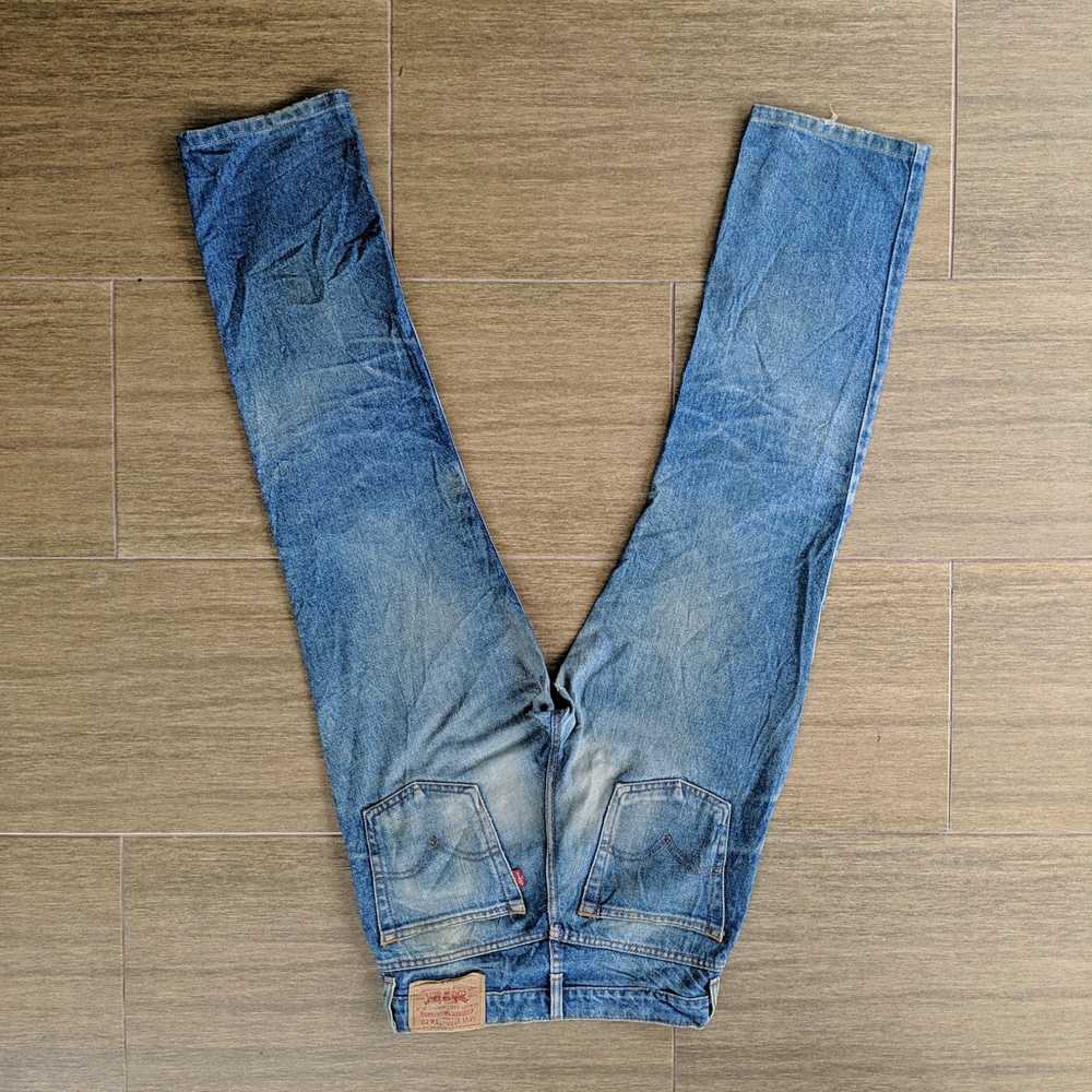 W28🔥Levi's 515 Faded Distressed Sick Denim Jeans… - image 9