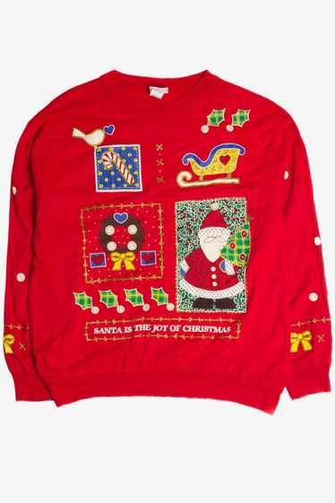 Vintage Red Ugly Christmas Sweatshirt 62483